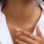 18K Gold Ocean Kissed Bubble Ring