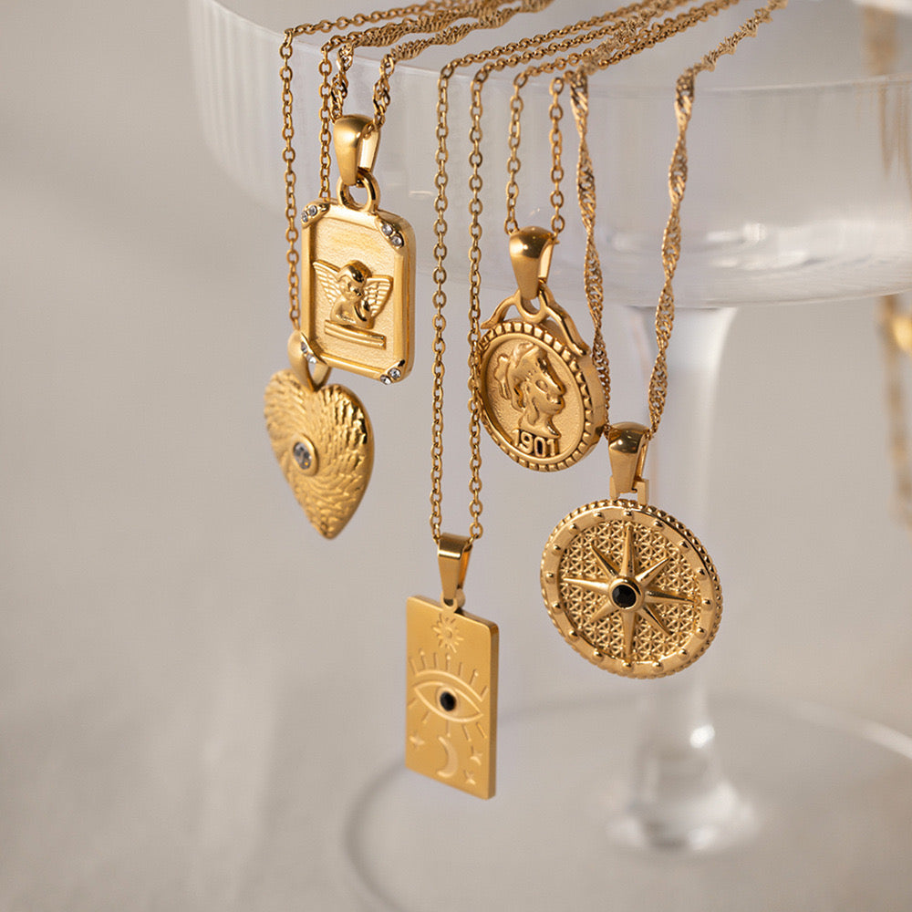 18K Gold Waterproof Tarnish Free Trendy Jewelry Blind Box