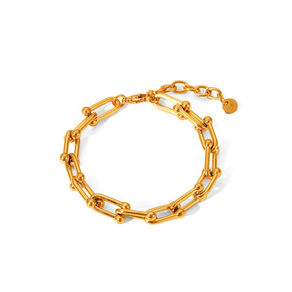 18K Gold Hardware Chunky Chain Necklace