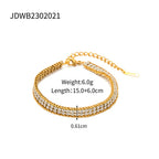 18K Gold Extra Bling Tennis Bracelet