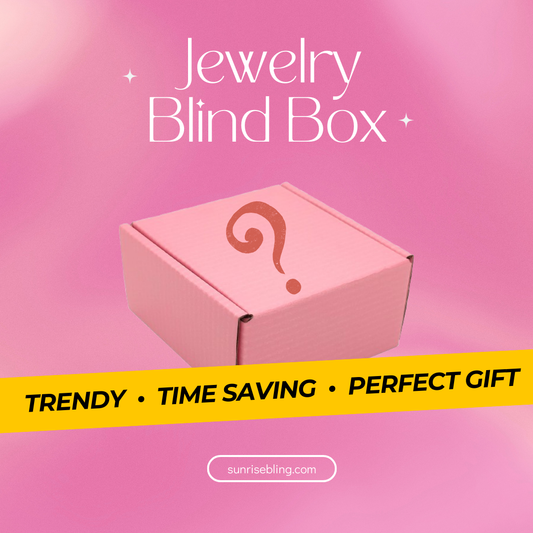 18K Gold Waterproof Tarnish Free Trendy Jewelry Blind Box