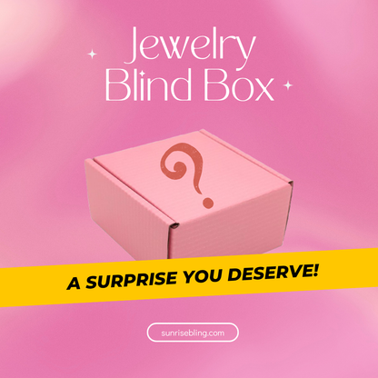 18K Gold Waterproof Tarnish Free Trendy Jewelry Blind Box