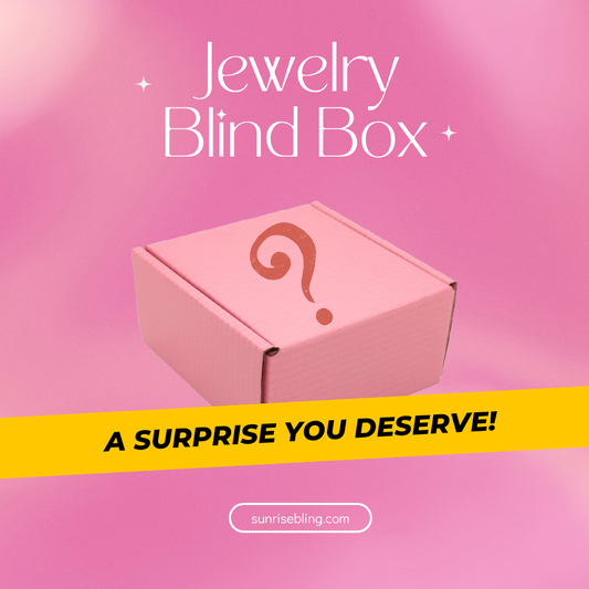 18K Gold Waterproof Tarnish Free Trendy Jewelry Blind Box